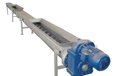 Multi Lightweight Spiral Pipe Shaftless Screw Conveyor For Grain Food Chemical
