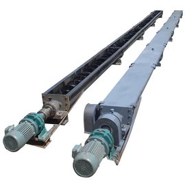 Inclined Powder Worm Screw Conveyor For Auger Conveyor Systems Stainless Steel
