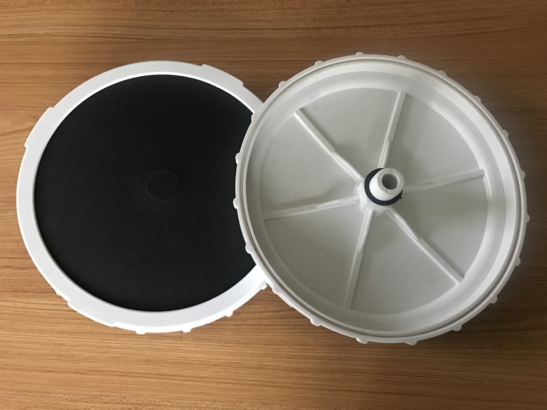 8 Inch Membrane Disc Fine Air Bubble Diffuser For Aeration Of Fish