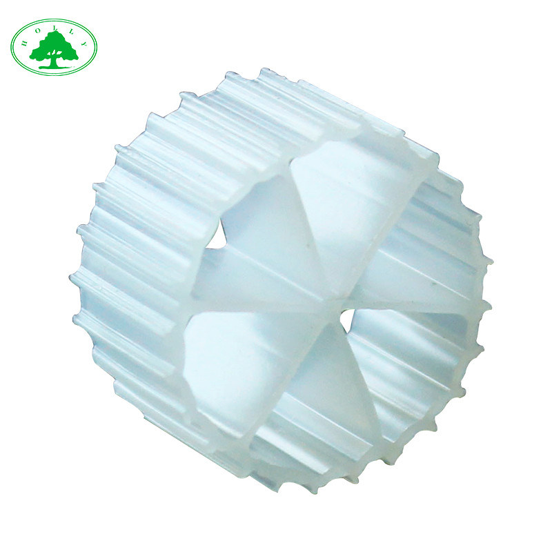 HDPE Plastic Biofilm MBBR Filter Media For Wastewater Treatment Good