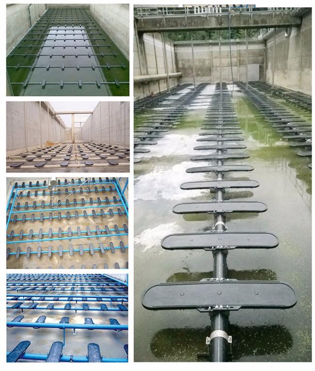 Municipal Plate Fish Pond Aerator Tube Oxygen Diffusers Aquaculture 0.8