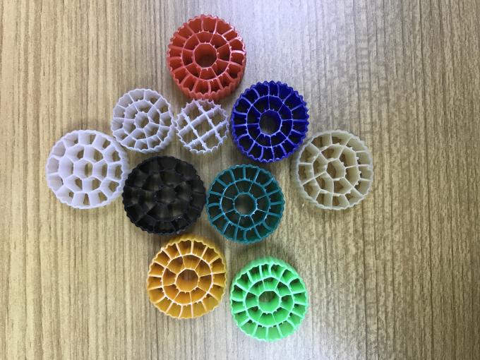 Koi Pond K1 Bio Filter Media For Fish Farming , Moving Bed Biofilm Reactor