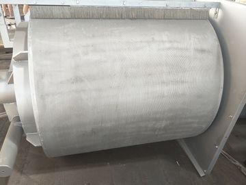 SS304 Drum Screen Filter With  Inlet Screen For Wastewater Treatment Plant