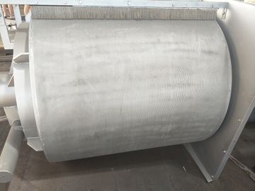 SS304 Drum Screen Filter With  Inlet Screen For Wastewater Treatment Plant