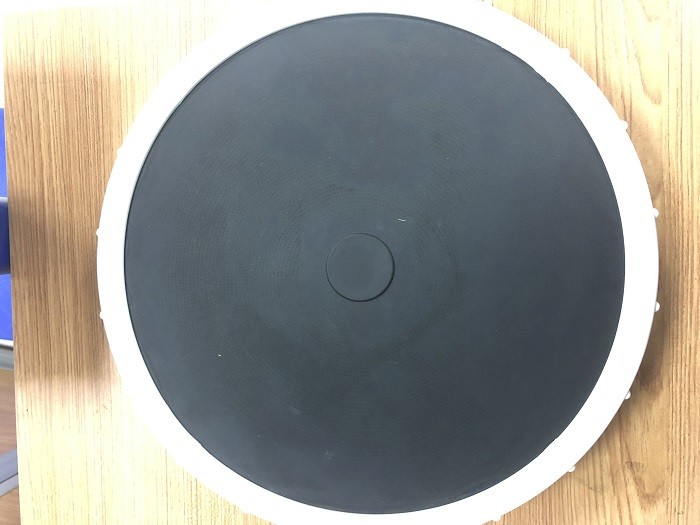 Black Nano Bubble Diffuser , Membrane Disc Diffuser For Fish ...